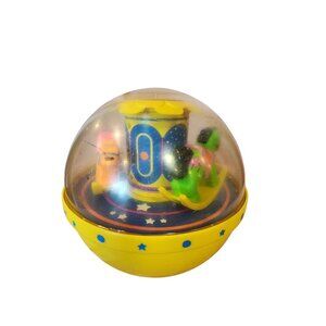 Vintage Fisher-Price Pop-Up Roly Poly Chime Ball Toy For Toddlers